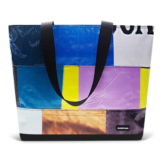 Patchwork Zippered Blake Tote