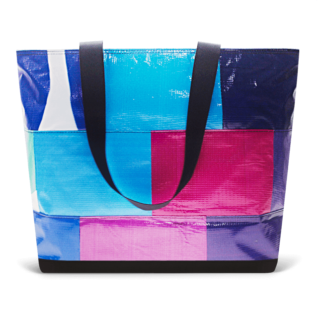 Patchwork Zippered Blake Tote