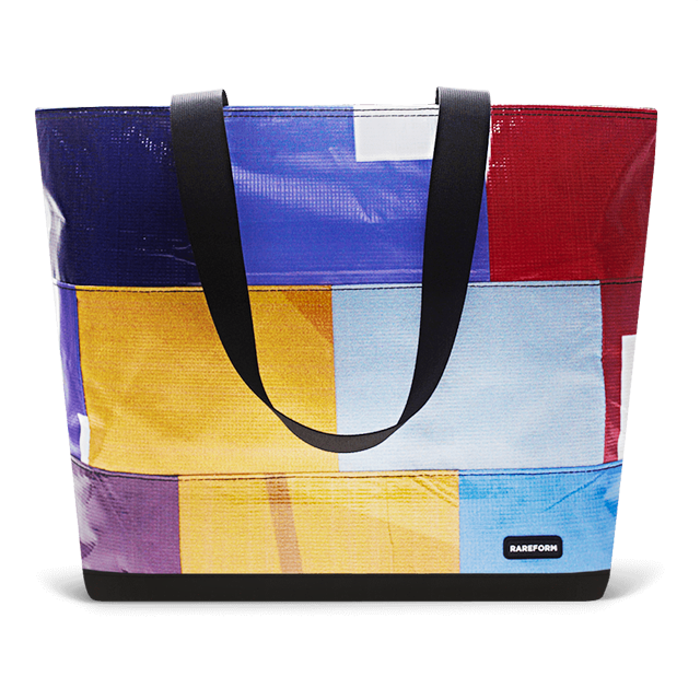 Patchwork Zippered Blake Tote