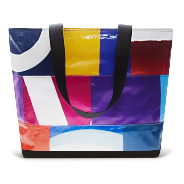 Patchwork Zippered Blake Tote