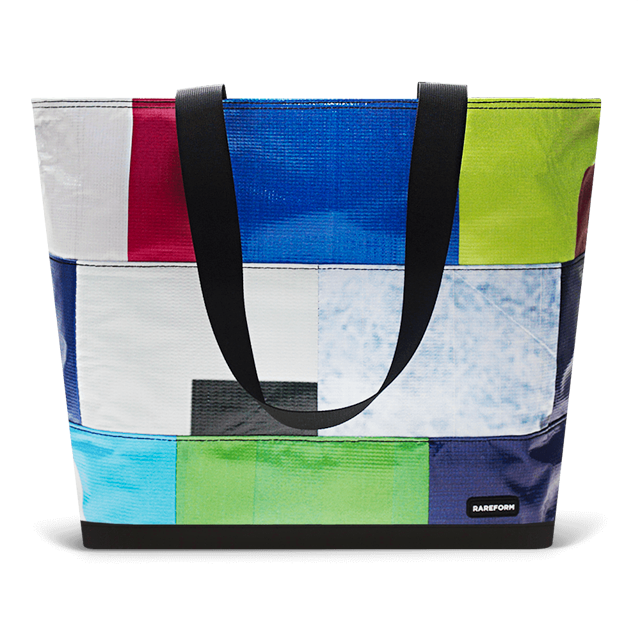 Patchwork Zippered Blake Tote
