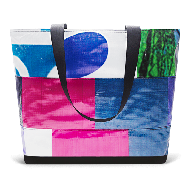 Patchwork Zippered Blake Tote