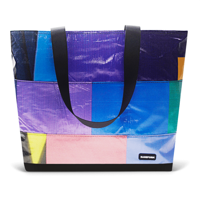 Patchwork Zippered Blake Tote