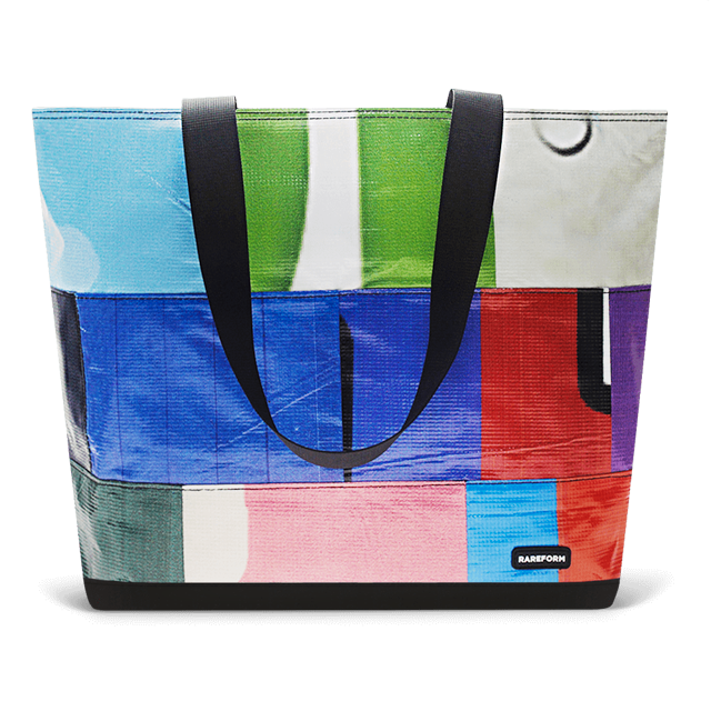 Patchwork Zippered Blake Tote