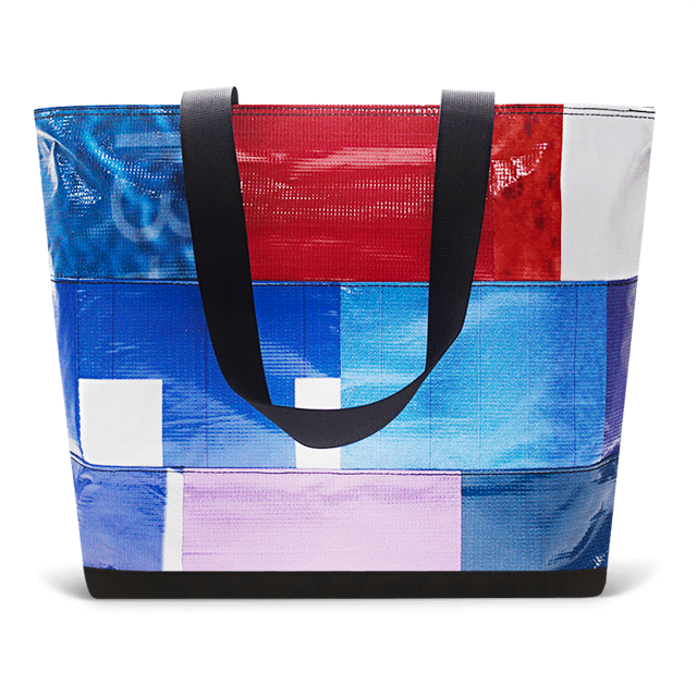 Patchwork Zippered Blake Tote