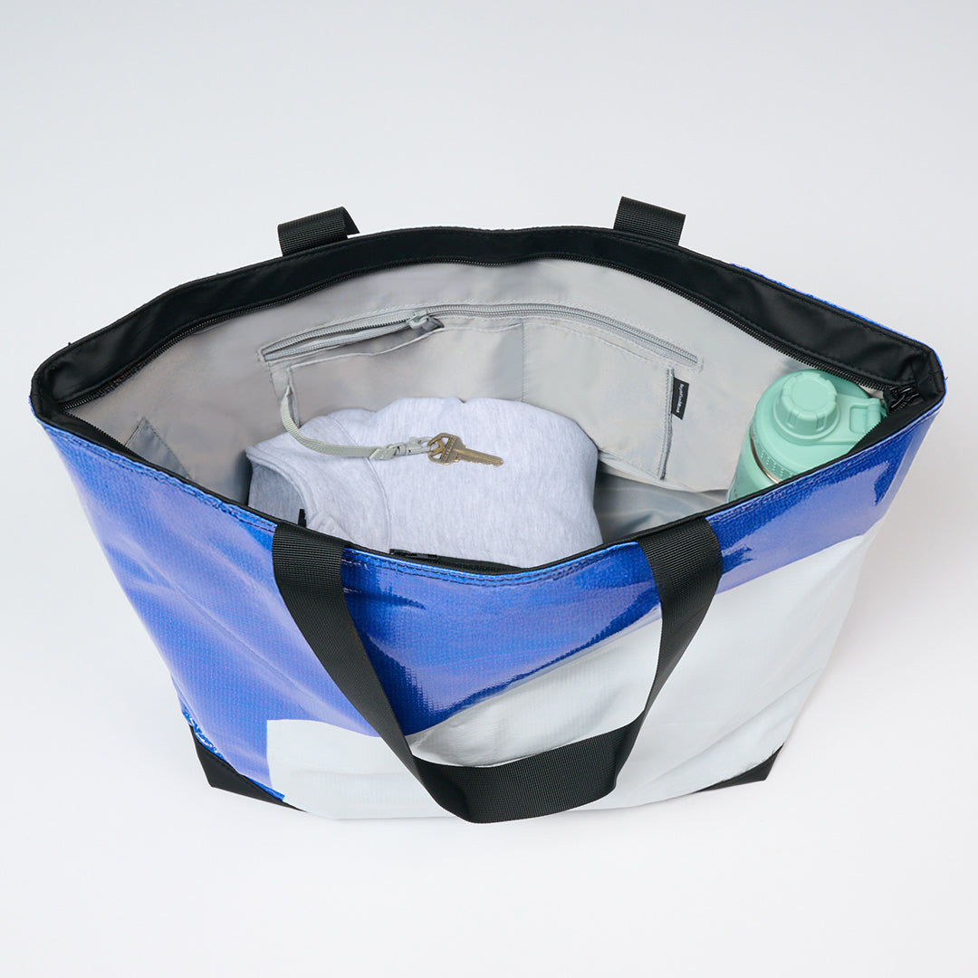 Patchwork Zippered Blake Tote – RAREFORM