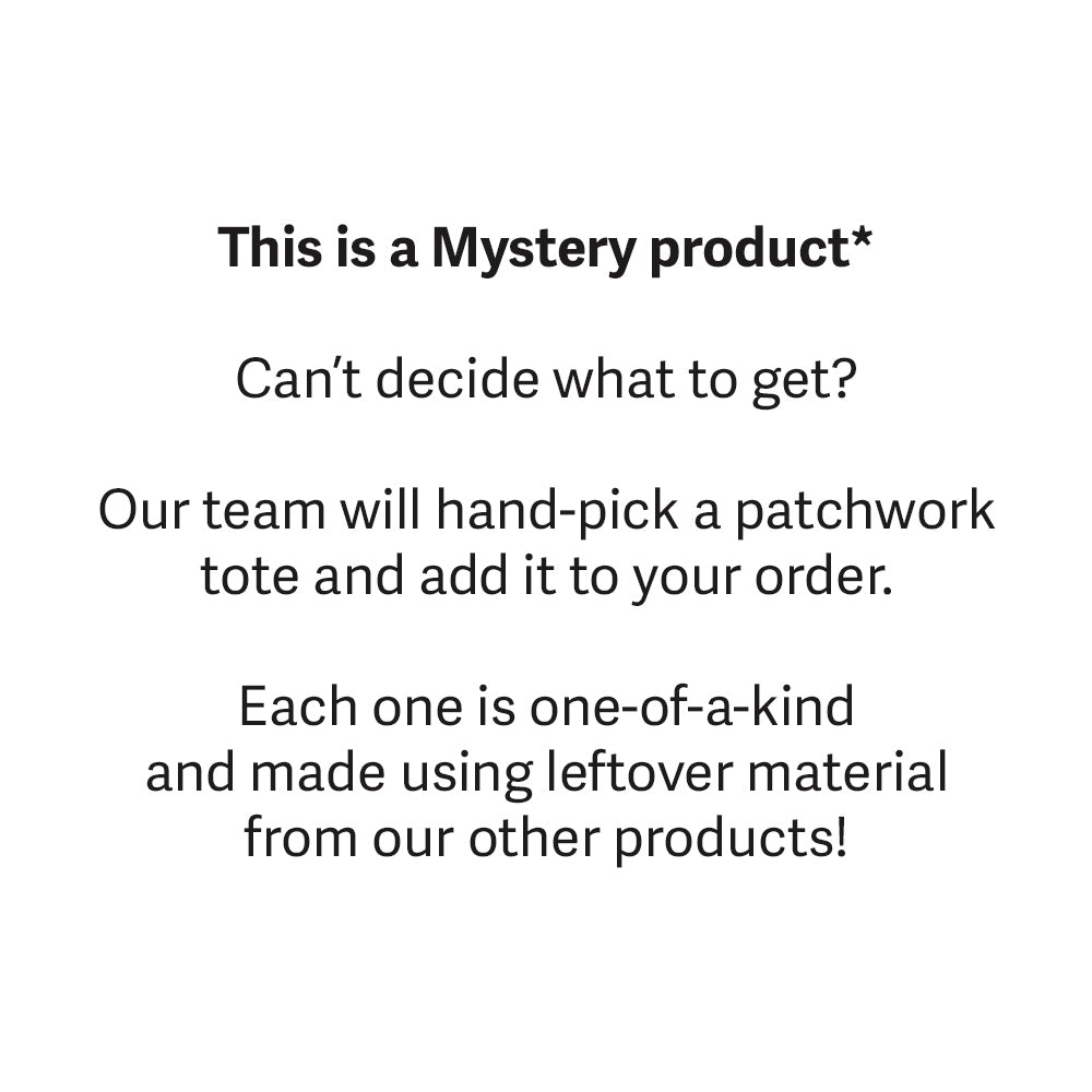 Patchwork Zippered Blake Tote (Surprise!)