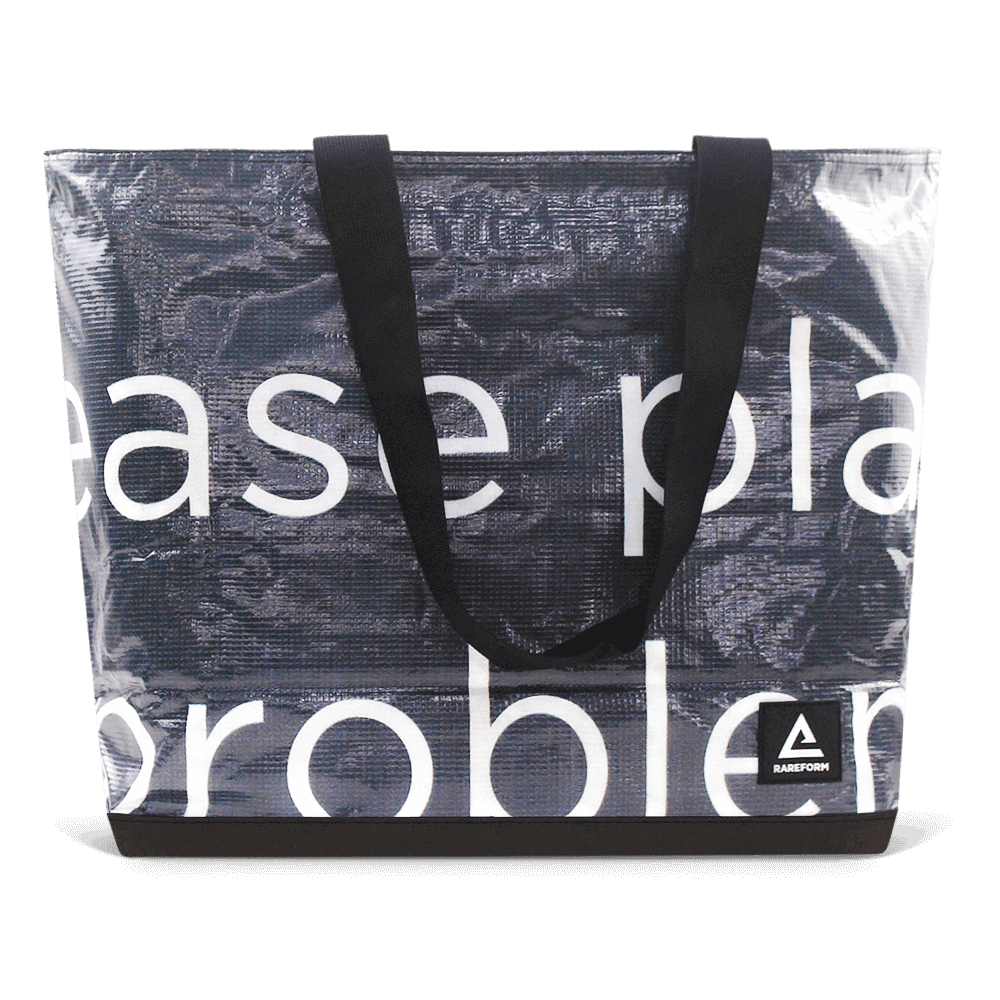 Zippered Blake Tote