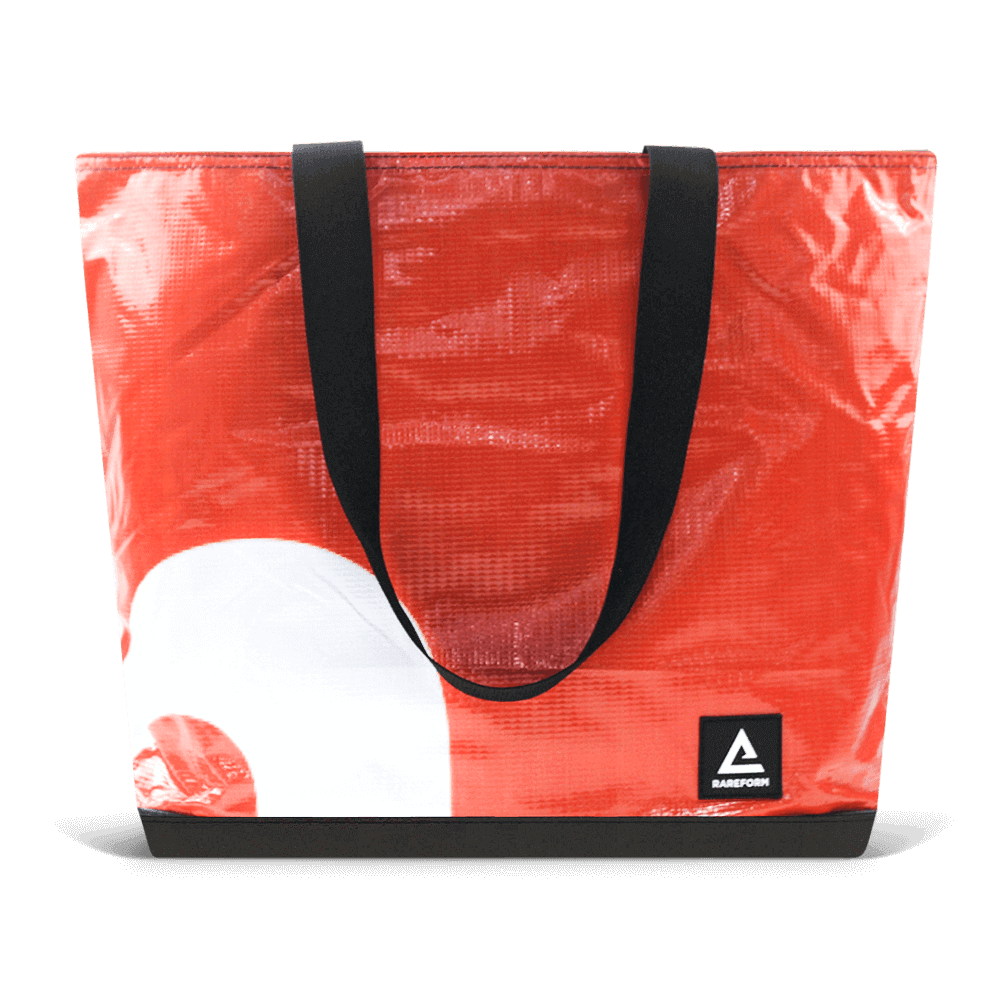 Zippered Blake Tote